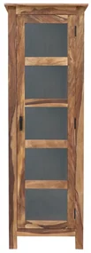 Vitrína Rami 60x180x45 indický masív palisander Only stain