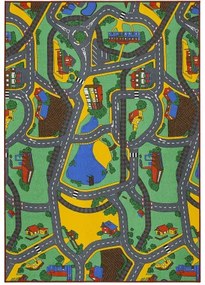 Koberce Breno Kusový koberec PLAYTIME 95, viacfarebná,95 x 200 cm