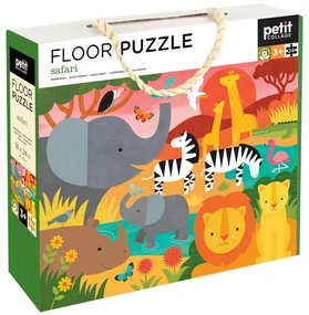 Petitcollage Podlahové puzzle Safari