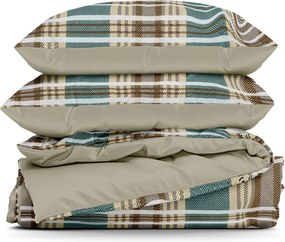 SATÉNOVÉ OBLIEČKY SPRING65 160X200 CM, 2 KS 70X80 CM VZOROVANÉ