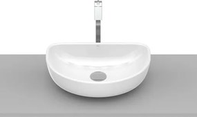 Roca Optica umývadlo na dosku 45x35 cm bez otvoru pre batériu, bez prepadu A327C10000