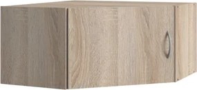 Rohový skriňový nadstavec Multiraum, 80 cm, dub sonoma%