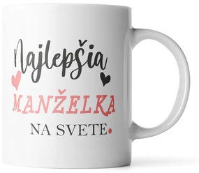 Sablio Hrnek Nejlepší manželka na světě - 200 ml - espresso