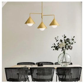 Alora Mood ALM-REMYCK3-GD - Luster na tyči REMYCK 3xE27/60W/230V zlatý