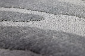 Koberec WAVE 170x240cm sivý