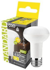 LED žiarovka E27 R63 8W Farba: Denná biela 4000K