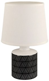 Strühm STRÜHM Moderná stolná lampa TOPIK E14 A WHITE/BLACK 4103
