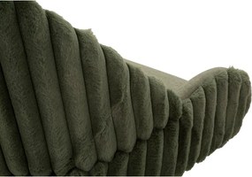 Zelená čalúnená jedálenské kreslá v súprave 2 ks s podrúčkami Stockholm – Mauro Ferretti