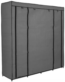 Šatníková skriňa OLENA antracitová