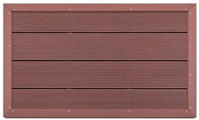 Podložka pod záhradnú sprchu hnedej farby