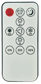 Brilagi - LED Stmieva­teľné svietidlo ULTRA SLIM LED/18W/230V 30x30 cm biela + diaľkový ovládač