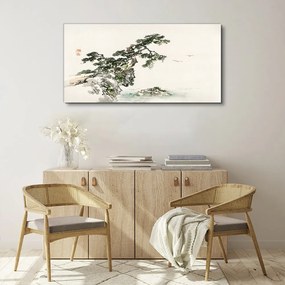 Obraz na plátne Abstrakcie pobrežie stromu