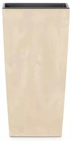Plastový kvetináč DURS140E 14 cm - slonovinová
