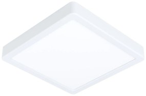 EGLO LED prisadené osvetlenie FUEVA 5, 16,5W, denná biela, 21x21cm, hranaté, biele