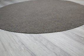 Vopi koberce Kusový koberec Quick step béžový kruh - 120x120 (priemer) kruh cm