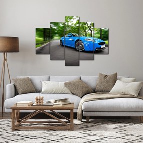 Obraz - Závodné auto (150x105 cm)