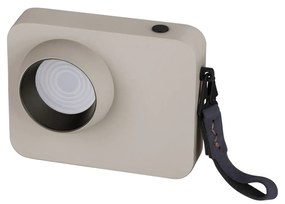 LED stmievateľná béžová stolná lampa Kedros 2