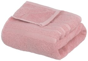 Ružová froté bavlnená osuška 70x140 cm Simple – Casa Selección