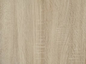 Nočný stolík/skrinka so 4 zásuvkami Smilla, výška 79 cm, dub sonoma