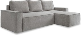XXXLutz ROHOVÁ SEDAČKA, textil, sivá MID.YOU - Sedačky - 001454003602