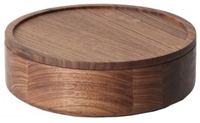 Continenta C4271 - Drevená dóza 19x6 cm orech