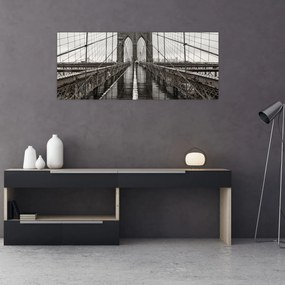 Obraz - Brooklynský most (120x50 cm)