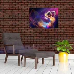 Sklenený obraz - mystické ženy (70x50 cm)