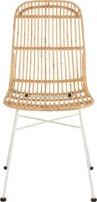 Prírodná ratanová jedálenská stolička Keni Rattan Natural - 58*44*88cm