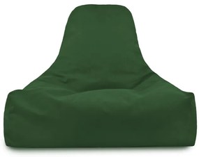 Kreslo Bali plyš tmavozelené