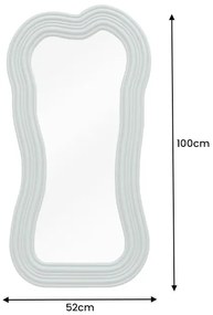 Nástenné zrkadlo Alice II 100cm šalvia zelená