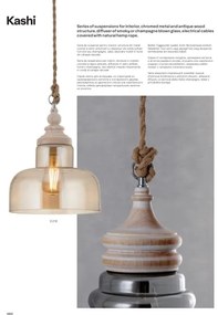 Redo 01-1399 - Luster na lanku KASHI 1xE27/42W/230V