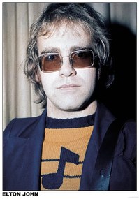 Plagát, Obraz - Elton John - London, (59.4 x 84.1 cm)
