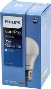 LED žiarovka Philips E27 - 10W - 1055 lm - neutrálna biela - CorePro Premium A60