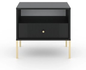 Noční stolek Iseo II 54 cm černý