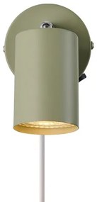 Nordlux - Nástenné bodové svietidlo EXPLORE 1xGU10/7W/230V zelená