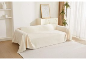 Krémovobiely 4-miestny poťah na pohovku Talo – Filumi