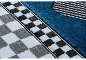 Detský kusový koberec Formule modrý 240x330cm