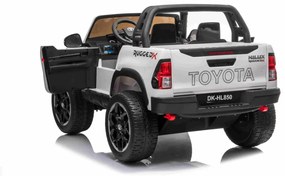 RAMIZ Elektrické autíčko - Toyota Hillux - nelakované - biele  motor- 4 x 45W, - batéria 2 x 12V/7Ah - 2025