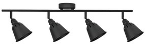 Bodové svietidlo FIONA 4xE14/8W/230V čierna