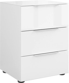 XXXLutz NOČNÝ STOLÍK, biela, 45/60/40 cm - Online Only spálne - 001724000502