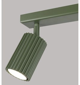Zelené bodové svietidlo 6,5x30 cm Gleam – Sollux