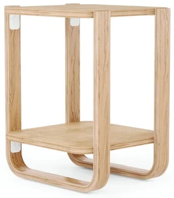 Odkladací stolík z eukalyptového dreva 38x42 cm Bellwood - Umbra