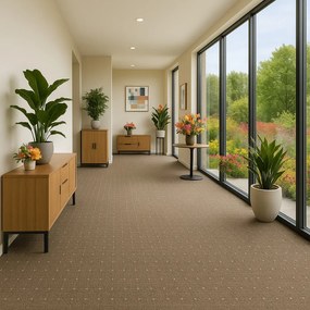 Condor Carpets, AKCIA: 120x160 cm Koberec metráž Udinese hnedý - neúčtujeme odrezky z role - obšitý zo všetkých strán, šíře, hnedá, filc, chodba / predsieň