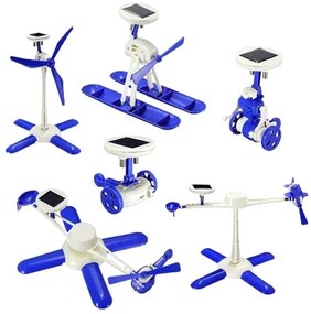 AG211D MODRÁ VZDELÁVACIA SOLÁRNA STAVEBNICA 6V1