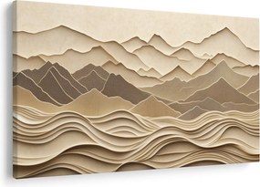 Obraz - 3D línia hôr (90x60 cm)