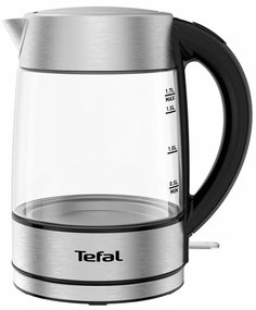 Tefal - Rýchlovarná kanvica GLASS 1,7 l  2200W/230V chróm