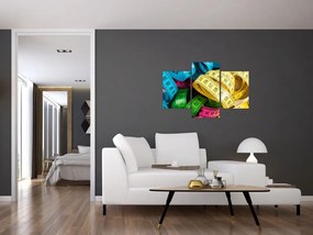 Obraz farebných metrov (90x60 cm)