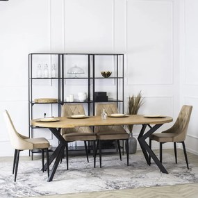 PROXIMA.store - Čalúnená jedálenská stolička CORK FARBA: sivá