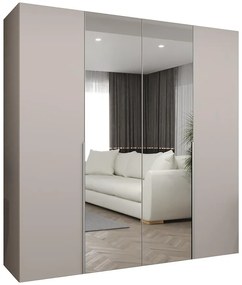 Skriňa Alicante II 200 kašmír/strieborný