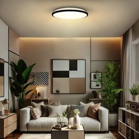 Solight WO8011 - LED Stmiev. stropné svietidlo JAMIL LED/48W/230V 3000-6500K + DO